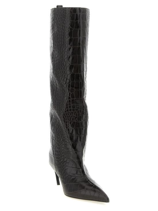 26FW 디 아티코 부츠 Lea 와 앵클  브라운 - THE ATTICO