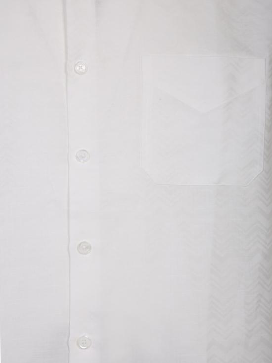 25SS 미소니 긴팔 셔츠 US24SJ0B BW00RT 14001 White - MISSONI