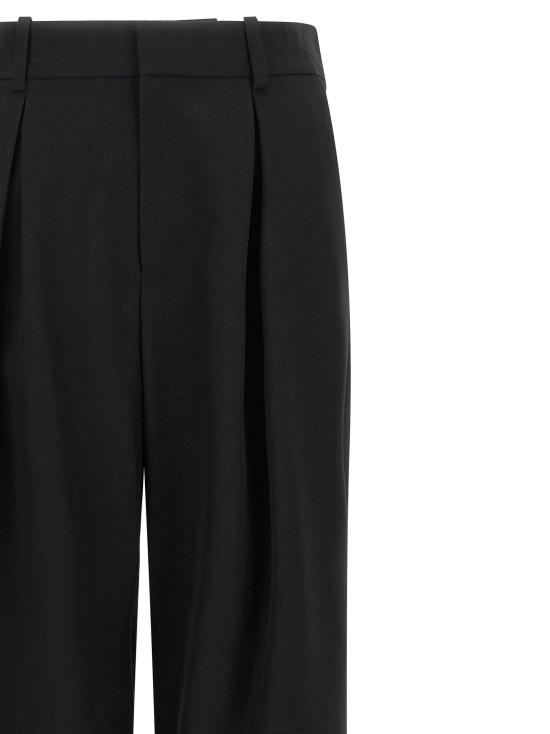 26FW MM6 메종마르지엘라 스트레이트 팬츠 마르지엘라 6 팬츠 블랙 - MM6 MAISON MARGIELA