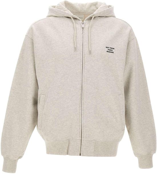 26FW 드롤드무슈 후드 티셔츠 PERMHO207CO312GY LICHTGREY