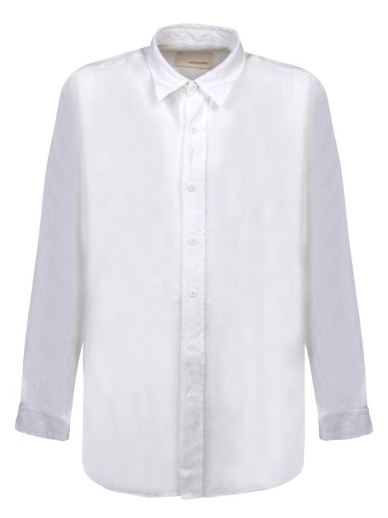25SS 코스투메인 긴팔 셔츠 ANDREA CORFU OFF WHITE