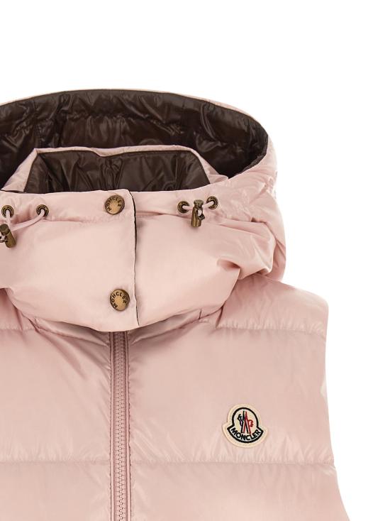 26FW 몽클레어 패딩 조끼 니베롤 질레 핑크 - MONCLER