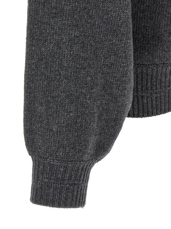 26FW MM6 메종마르지엘라 숏 원피스 숫자 서명 Mm6 드레스 그레이 - MM6 MAISON MARGIELA