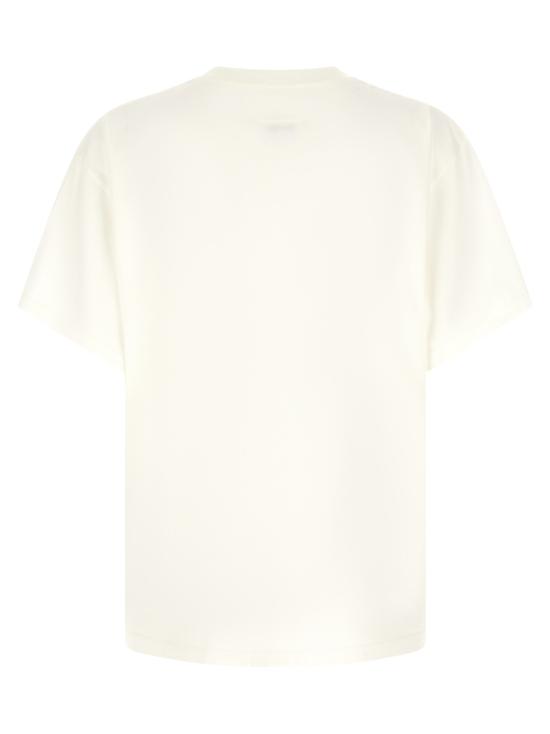26FW MM6 메종마르지엘라 반팔 티셔츠 숫자 서명 Mm6 티셔츠 화이트 - MM6 MAISON MARGIELA