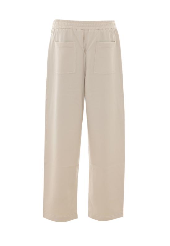 26FW 브루넬로 쿠치넬리 스트레이트 팬츠 MN05NB2X99 C9443 White - BRUNELLO CUCINELLI