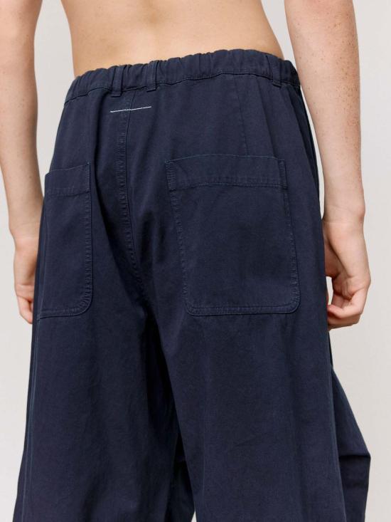  MM6 메종마르지엘라 스트레이트 팬츠 Mm6 메종 마르지엘라 코튼 니다트 와이드 팬츠 - MM6 MAISON MARGIELA
