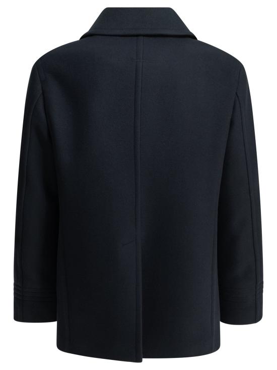 26FW 톰포드 코트 짧은 울 펠트 코트, 재킷 및 코트 (파란색) - TOMFORD