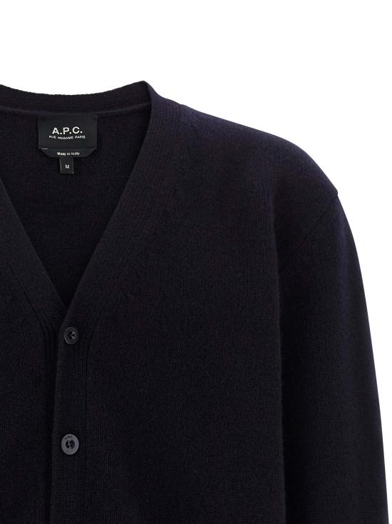 26FW 아페쎄 가디건 WOASWH22020IAK Blue - A.P.C.