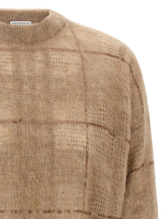 26FW 브루넬로 쿠치넬리 스웨터 M2I767110PC3592 Beige - BRUNELLO CUCINELLI