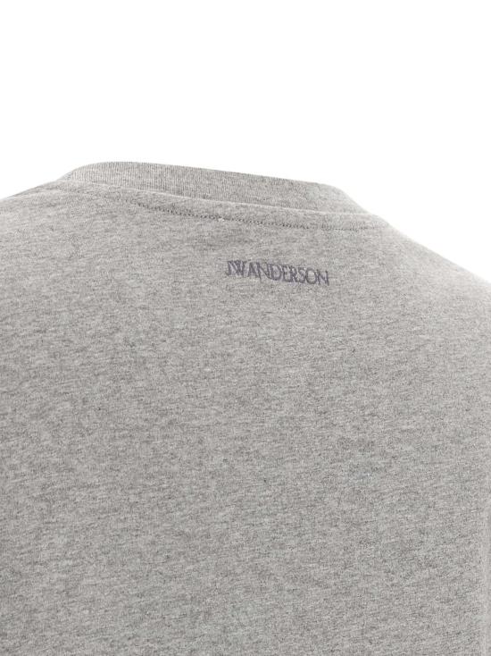 26FW JW앤더슨 반팔 티셔츠 JT0349PG2005945 Gray - JW ANDERSON