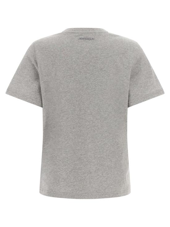 26FW JW앤더슨 반팔 티셔츠 JT0349PG2005945 Gray - JW ANDERSON