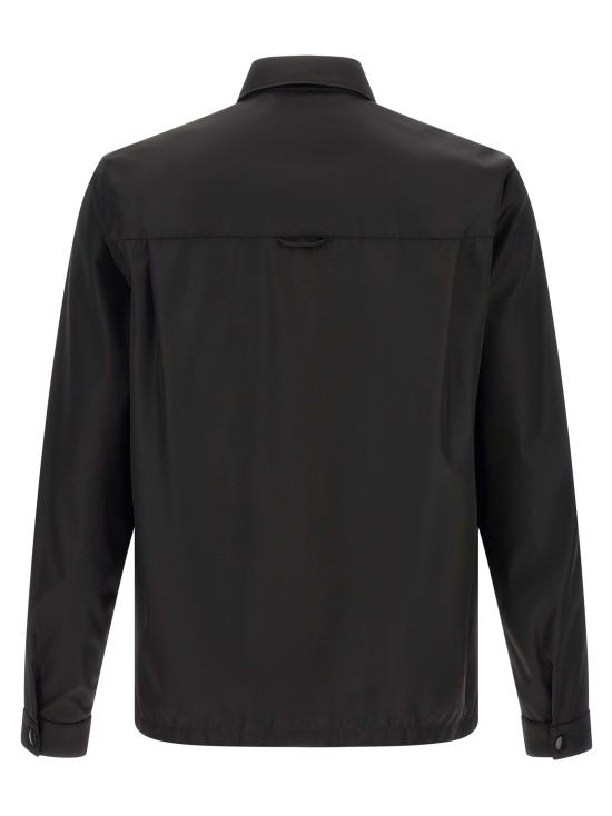 26FW 프라다 긴팔 셔츠 SC514SOOO1WQ8F0002 Black - PRADA