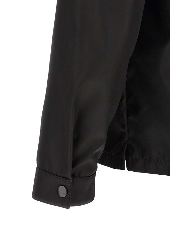 26FW 프라다 긴팔 셔츠 SC514SOOO1WQ8F0002 Black - PRADA