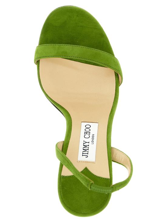 26FW 지미추 샌들 JENN100SUECLOVER Green - JIMMY CHOO