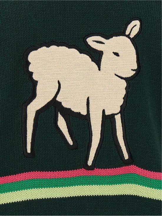 26FW JW앤더슨 스웨터 KW1578YN0515088 Green - JW ANDERSON