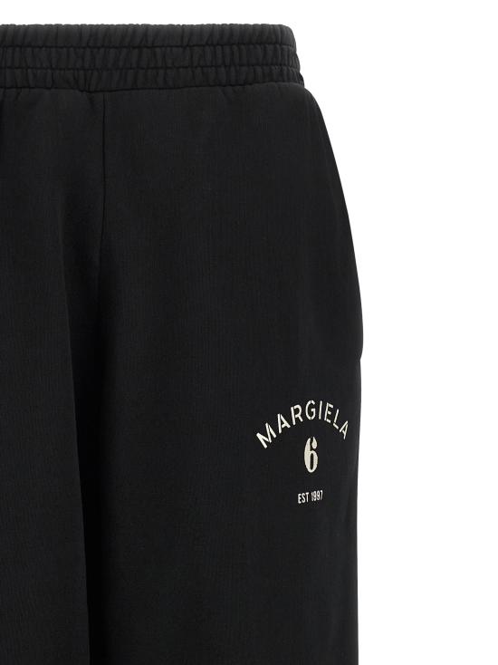 26FW MM6 메종마르지엘라 트레이닝/조거 팬츠 블랙 스플릿 조거 팬츠 - MM6 MAISON MARGIELA