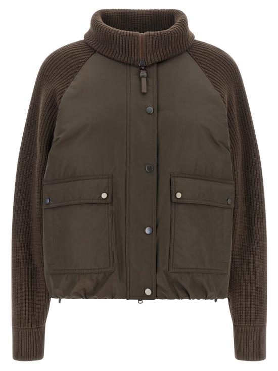 26FW 브루넬로 쿠치넬리 패딩 MH5257294PC028 Brown