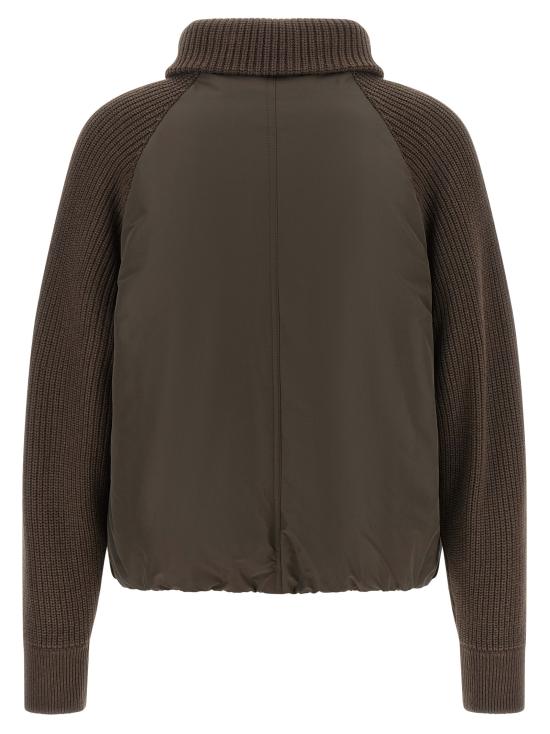 26FW 브루넬로 쿠치넬리 패딩 MH5257294PC028 Brown - BRUNELLO CUCINELLI