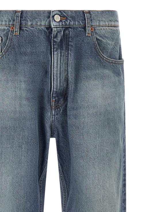 26FW MM6 메종마르지엘라 데님 팬츠 스트레이트 레그 진 (블루) - MM6 MAISON MARGIELA