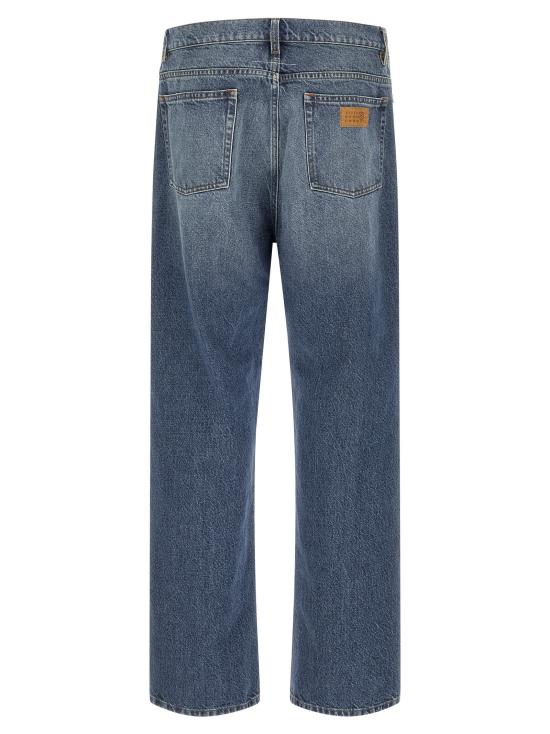 26FW MM6 메종마르지엘라 데님 팬츠 스트레이트 레그 진 (블루) - MM6 MAISON MARGIELA
