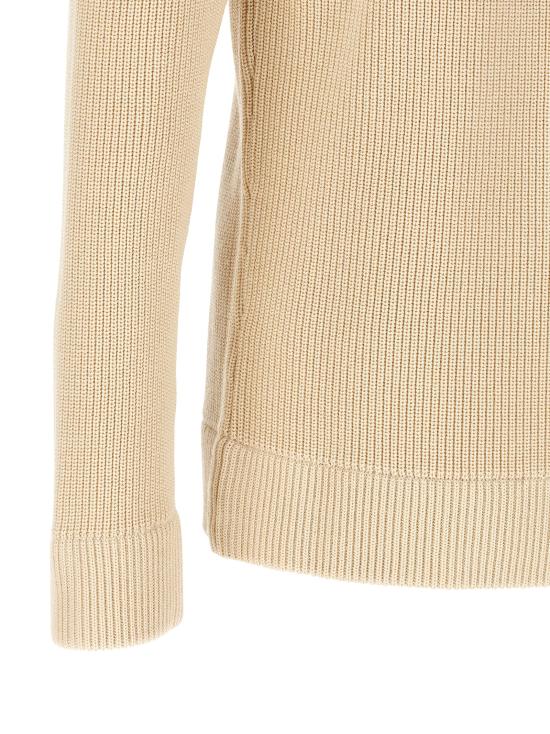 26FW 마르지엘라 니트 집업 가디건 SI1HA0013S17781105F Beige - MAISON MARGIELA