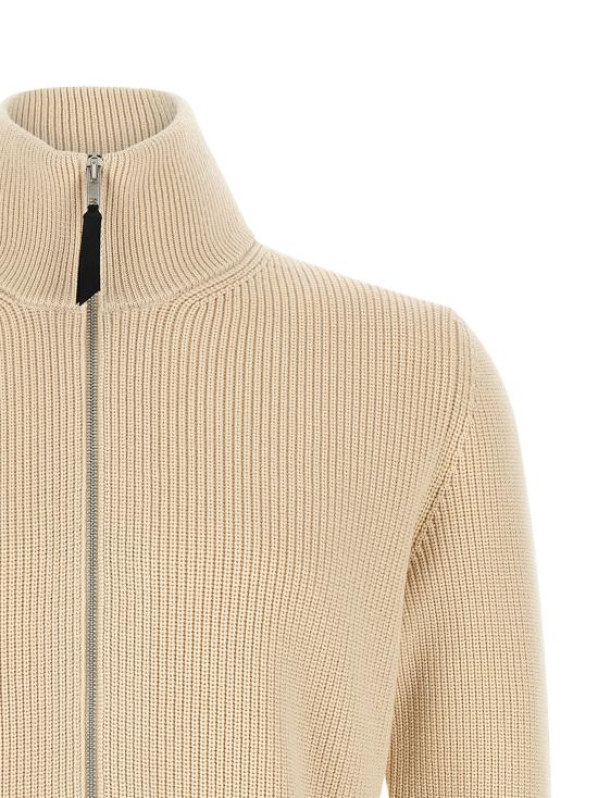 26FW 마르지엘라 니트 집업 가디건 SI1HA0013S17781105F Beige - MAISON MARGIELA