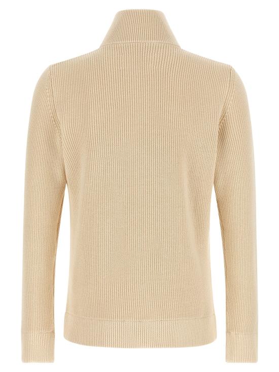 26FW 마르지엘라 니트 집업 가디건 SI1HA0013S17781105F Beige - MAISON MARGIELA