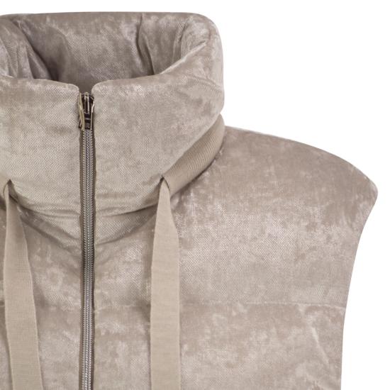 26FW 에르노 패딩 조끼 PI00185DR BEIGE - HERNO