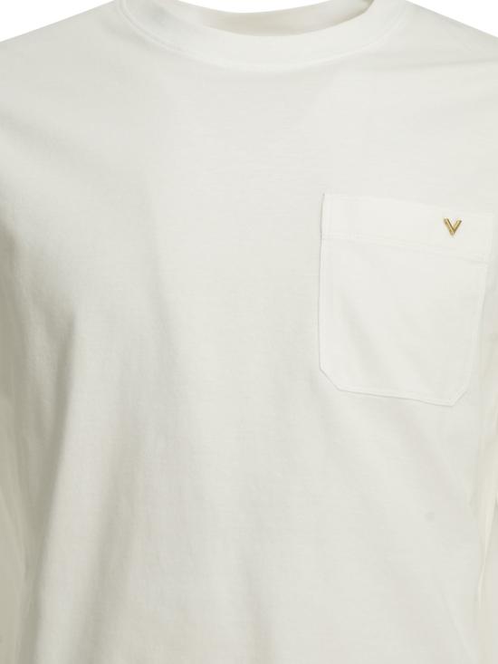 26FW 발렌티노 가라바니 반팔 티셔츠 Vltn 티셔츠 화이트 - VALENTINO GARAVANI