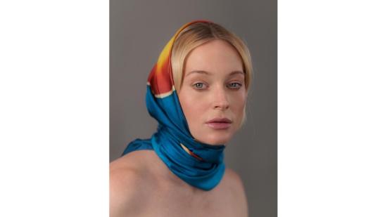  ELERI FORD 머플러/스카프 Eleri Ford 벨벳 블라썸 스카프 - OTHER BRANDS