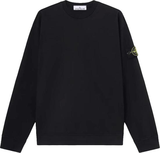 26FW 스톤 아일랜드 스웨터 STONEISLANDL2S156100057S0B50V0029ORGANICHEAVYCOTTONJERSEYSWEATERBLACK