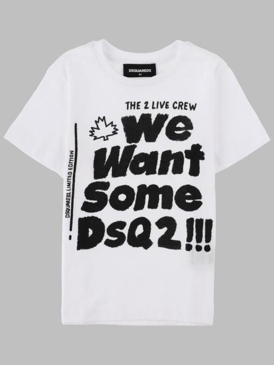  [키즈] 디스퀘어드2 티셔츠 DQ0811K D004GDQ100 WHITE