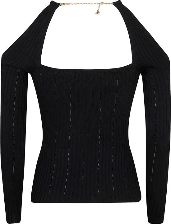  엘리자베타프랜치 스웨터 7758649 BLACK - ELISABETTA FRANCHI