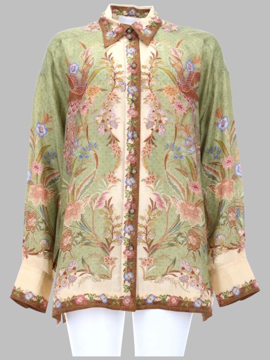 26FW 짐머만 블라우스 8686TSS262 KHSF GREEN