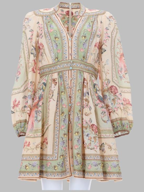 26FW 짐머만 미디 원피스 0932DSS264 SATF MULTICOLOUR