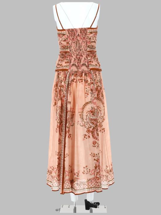 26FW 짐머만 롱 원피스 8062DSS261 PPSFL PINK - ZIMMERMANN