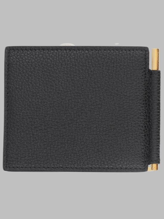 26FW 톰포드 그레인 레더 머니 클립 Y0231 LCL158GNAA BLACK - TOMFORD