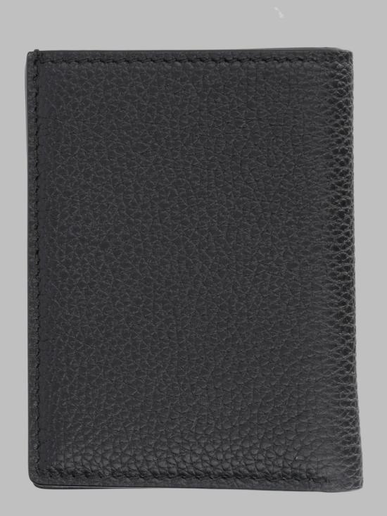 26FW 톰포드 그레인 레더 로고 폴디드 카드 홀더 Y0279 LCL158SNAA BLACK - TOMFORD