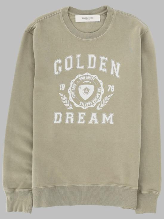 26FW 골든구스 긴팔 티셔츠 GMP01223 P00263436109 BEIGE
