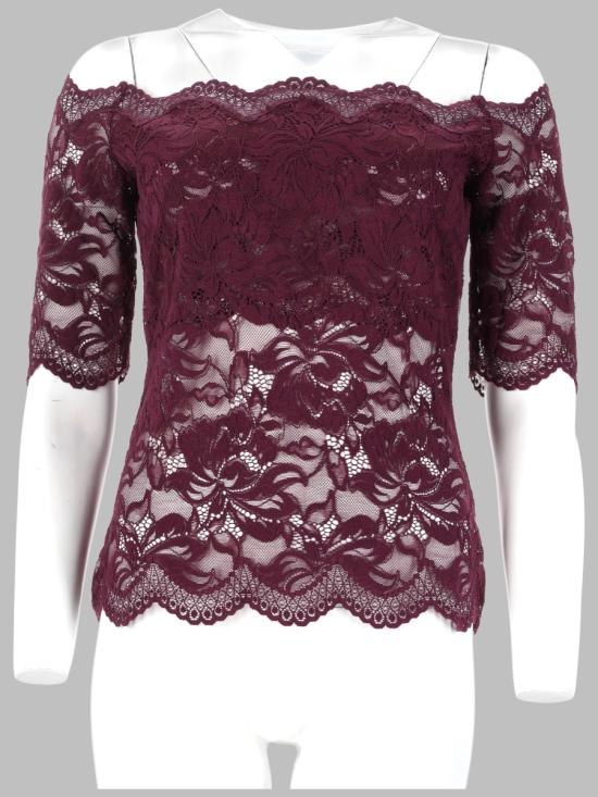 26FW 파코라반 블라우스 26AJTO697PA0170 P534 BORDEAUX