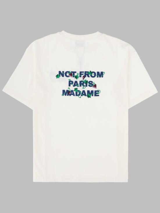 26FW 드롤드무슈 반팔 티셔츠 TS327 CO248OFFWHITE - DROLE DE MONSIEUR