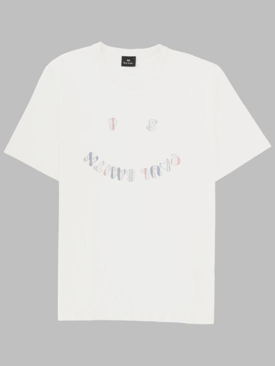 26FW PS 바이 폴스미스 반팔 티셔츠 M2R A096E W22387 02 WHITE
