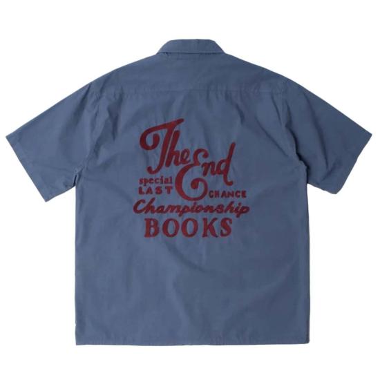  by PARRA 반팔 셔츠 파라 디 엔즈 북스 반팔 셔츠 블루 - OTHER BRANDS