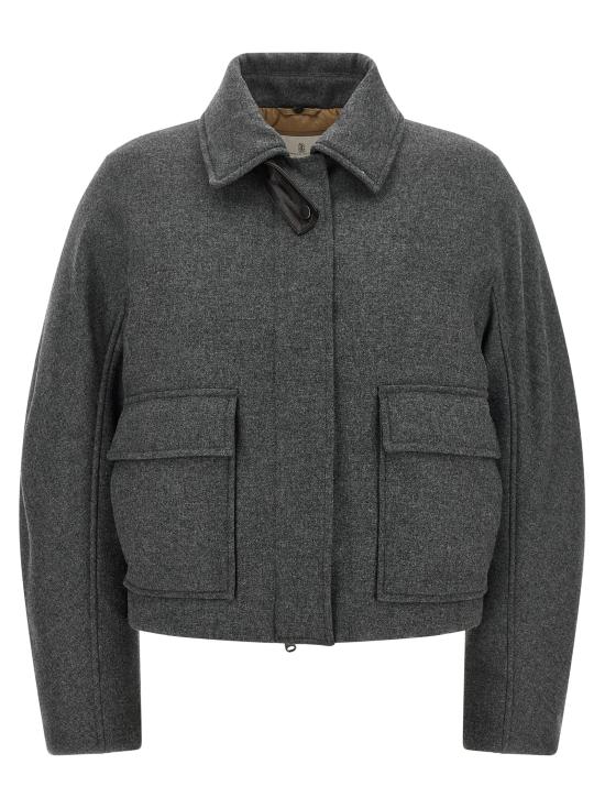 26FW 브루넬로 쿠치넬리 자켓 MB1623800C032 Gray - BRUNELLO CUCINELLI