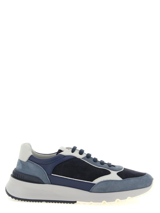 26FW 브루넬로 쿠치넬리 스니커즈 MZUSNEO355CVV29 Blue