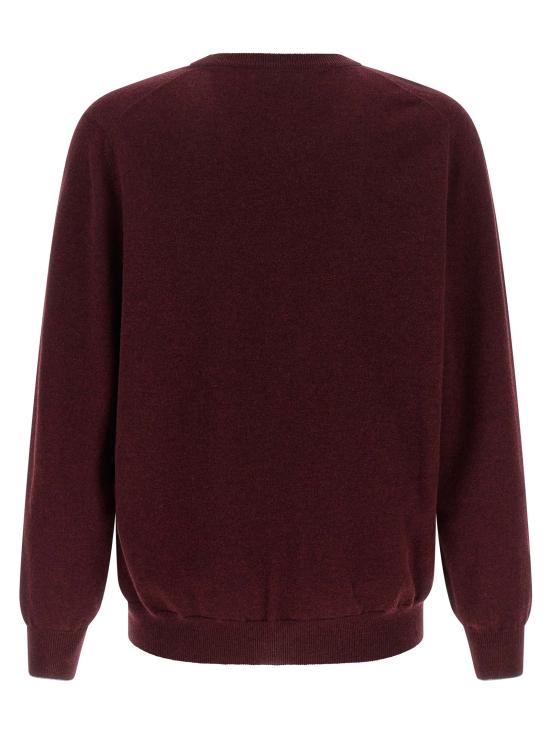 26FW 브루넬로 쿠치넬리 캐시미어 니트 M2200100CNU36 Bordeaux - BRUNELLO CUCINELLI