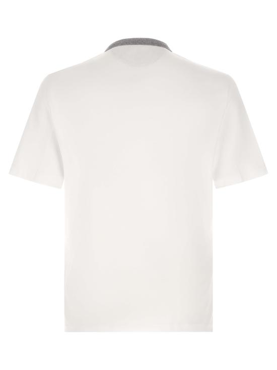 26FW 브루넬로 쿠치넬리 반팔 티셔츠 M0B131002GC6159 White - BRUNELLO CUCINELLI