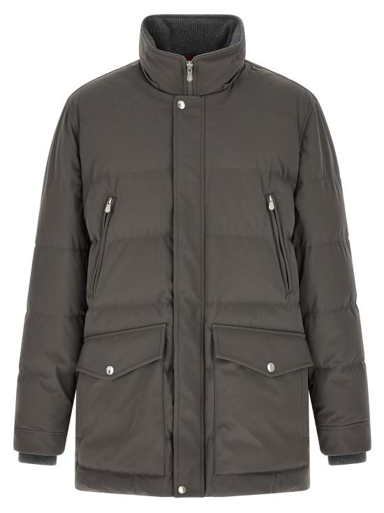 26FW 브루넬로 쿠치넬리 패딩 MV4061823CXD26 Gray - BRUNELLO CUCINELLI