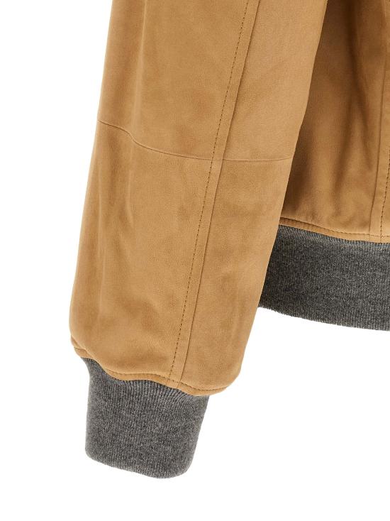 26FW 브루넬로 쿠치넬리 무스탕 MPCLF2085CJB23 Beige - BRUNELLO CUCINELLI