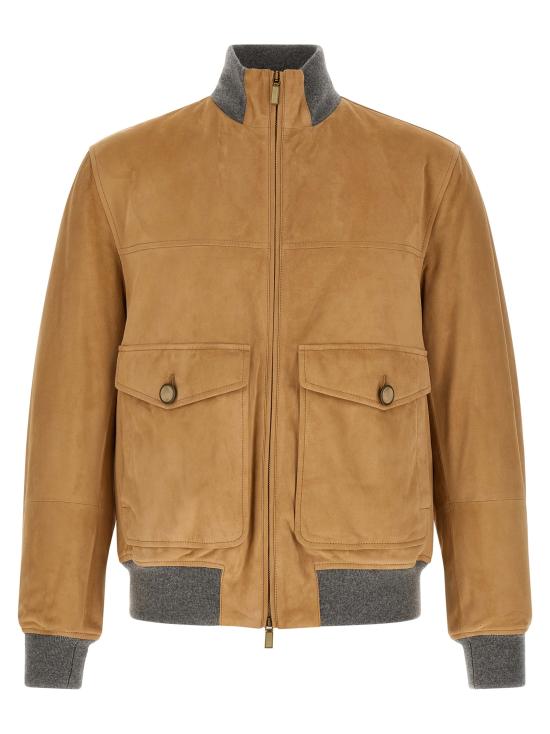 26FW 브루넬로 쿠치넬리 무스탕 MPCLF2085CJB23 Beige